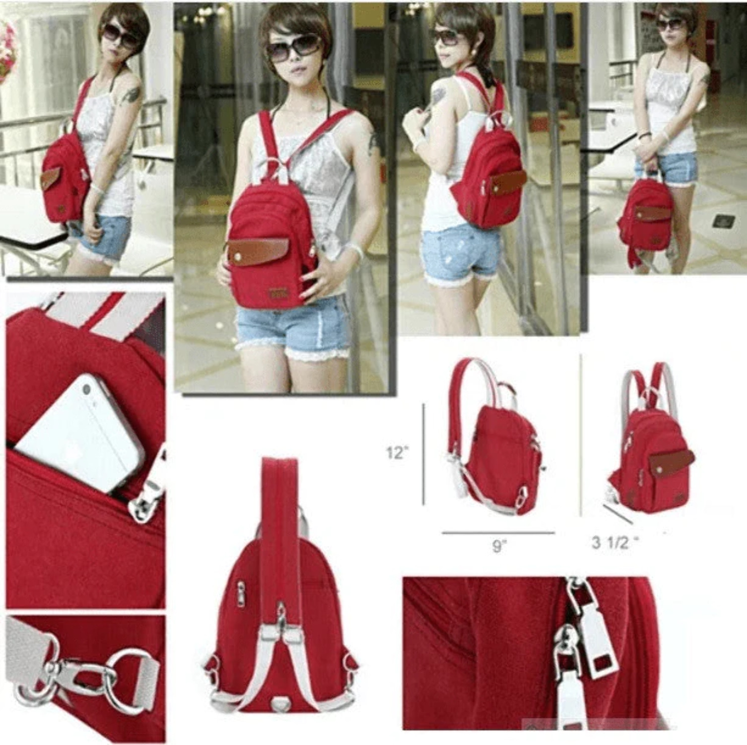 QTPie Cute Mini Backpack - image 3 of 4