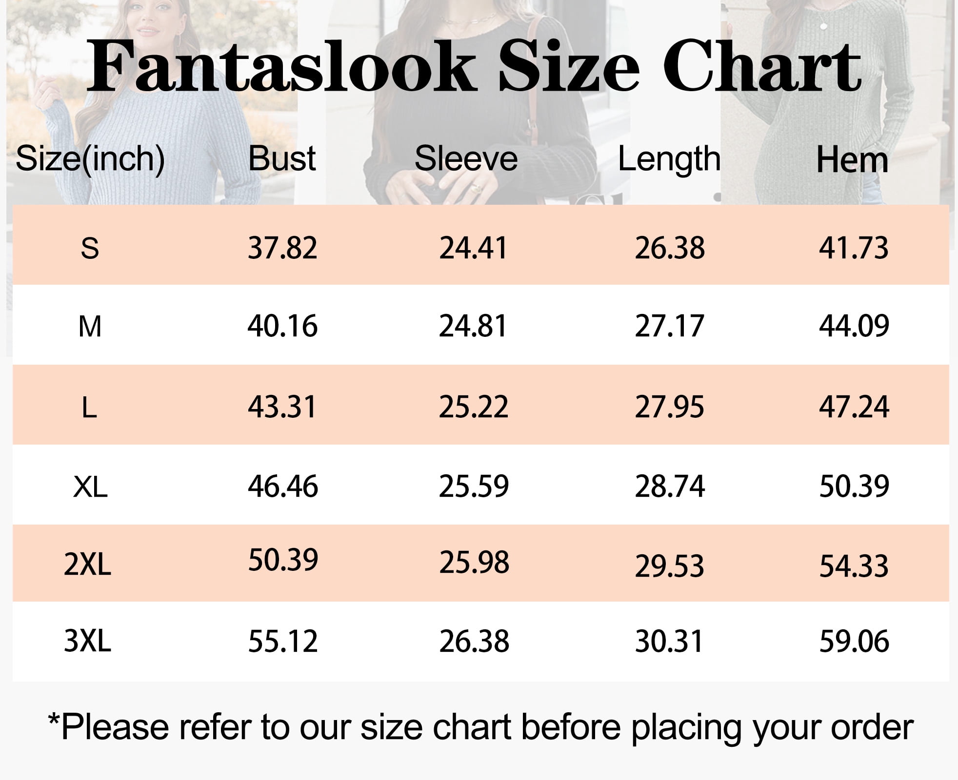 Fantaslook Long Sleeve Shirts for Women Casual Tunic Tops Dressy Crew Neck Pullover Fall Lightweight Sweaters for Women