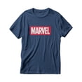 thumbnail image 1 of Playera Marvel para Hombre, Cuello Redondo Manga Corta Azul Talla M, 1 of 4