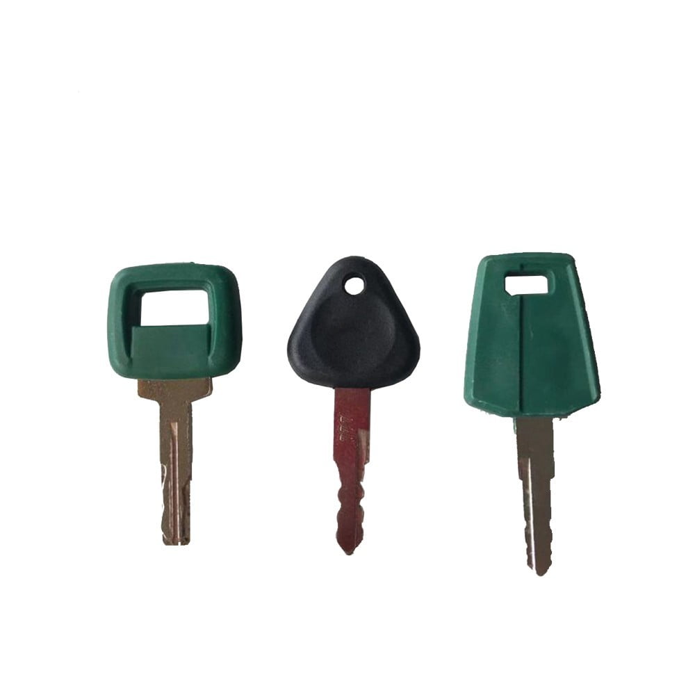 2 Pack Keys for Kubota Mini Excavator, Backhoe, Skid Steer