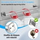 thumbnail image 2 of 7 PCS Juego de Baño Accesorios, Incluye Toallero, Aro Toalla Cuadrado, Porta Papel, 2 Ganchos Cuadrados, 2 Ganchos para Ropa, Acero Inoxidable 304, Adecuado para Baño y Cocina, 2 of 6