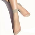 thumbnail image 5 of 10 Pairs Women Nylon Elastic Short Ankle Sheer Stockings Silk Short Socks, 5 of 5