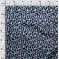 thumbnail image 2 of oneOone Georgette Viscose Fabric Dot & Flower Floral Printed Craft Fabric BTY 42 Inch Wide, 2 of 4