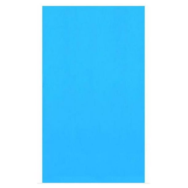 Blue Wave NL221-20 15&apos; x 24&apos; Ovale 20 Ga. Doublure Bleue de Recouvrement