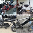 thumbnail image 6 of 5 Pins 48V 10AH Ebike Battery Rechargeable Lithium Battery XT60 Plug for 750W Adult Electric Bike Tricycle, 6 of 9