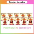 thumbnail image 3 of Anpanman Birthday Cups Party Supplies Plates Fans Decorations Cake Topper Decor, 3 of 6
