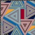 thumbnail image 2 of FREE SHIPPING!!! Abstract Optic Illusion 100% Cotton Quilting Fabric for DIY Projects by 45 YARDS - (Red, Blue, Mango, Navy and Turquoise) - PRINT FABRIC, 2 of 2