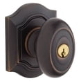 thumbnail image 3 of Baldwin 5239.003.ENTR Bethpage Knob Keyed Entry Set, Lifetime Polished Brass, 3 of 3