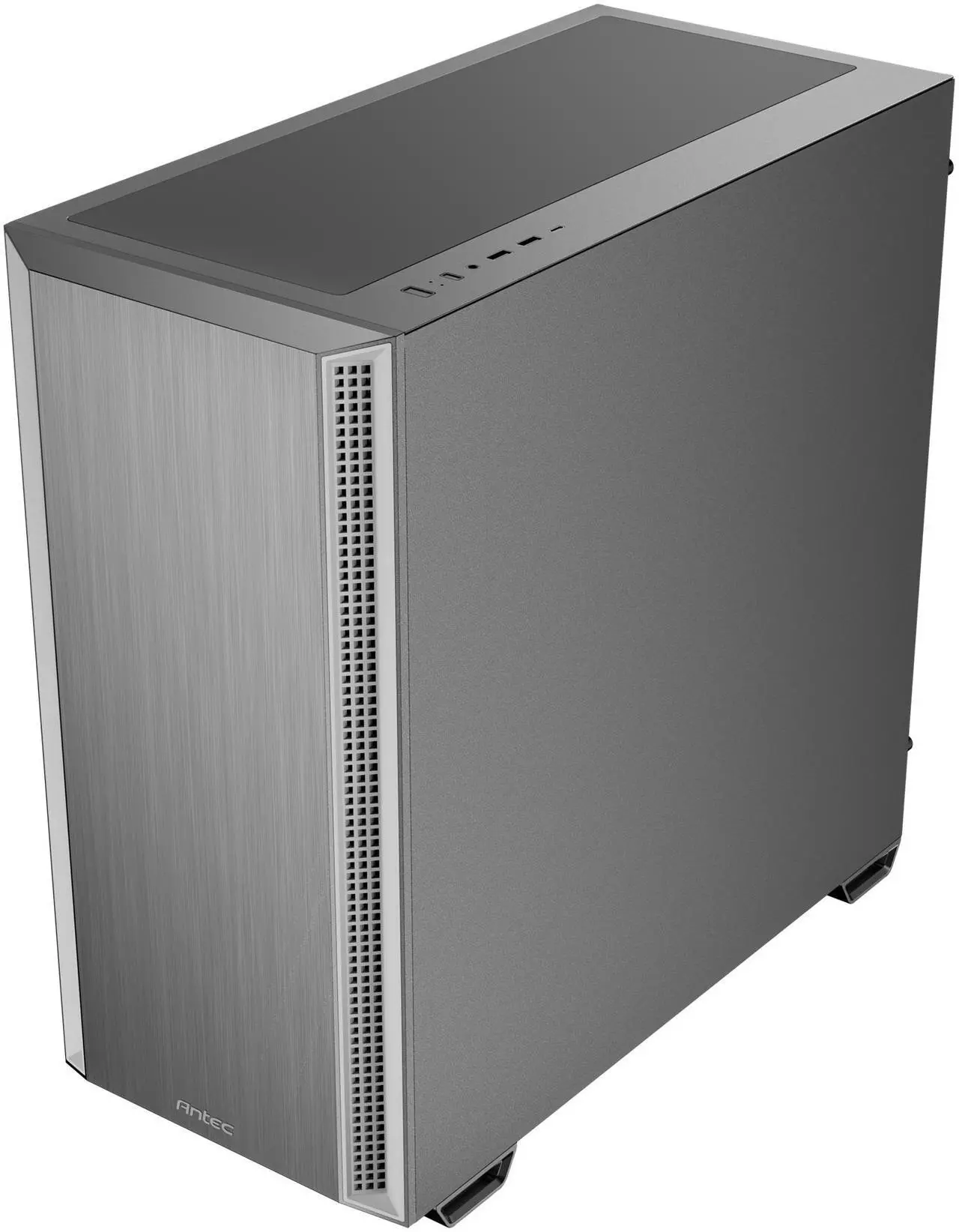Antec P7 S, 4 x 120mm PWM Fans Included, Dual Side Front Mesh Intake, 360mm Top Radiator Support, Type-C 3.2 Gen 2, Sound-Dampening Side Panels, Mid-Tower ATX PC Case