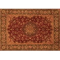 thumbnail image 1 of Ahgly Company Indoor Rectangle Medallion Orange Traditional Area Rugs, 3' x 5', 1 of 1