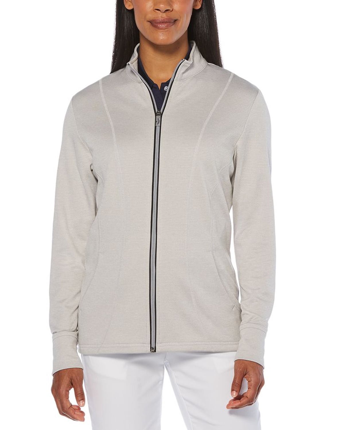 Callaway Ladies' Full Zip Waffle Fleece 