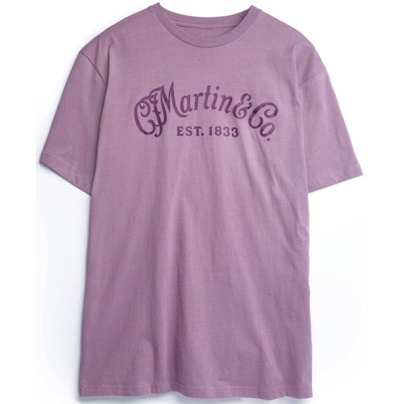 Martin Guitars Tone On Tone Lavender Tee Shirt - Small