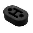 thumbnail image 3 of Paquete de 5 soportes de montaje de tubo de escape de goma de coche de 2 orificios universales negro Sunnimix, 3 of 8