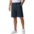 thumbnail image 5 of INSPIRE CHIC Men's Summer Solid Color Lightweight Mid-Rise Classic Chino Shorts 38 Navy Blue, 5 of 5