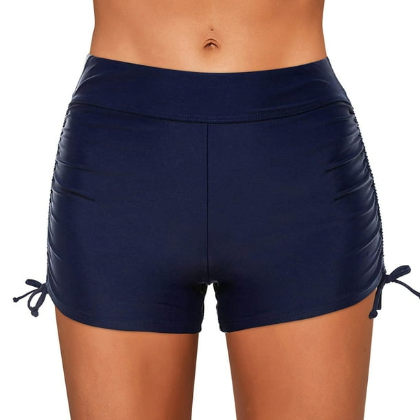 Navy blue womens board shorts clearance