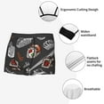 thumbnail image 6 of Bingfone Japanese Sushi Hashi Men'S Underwear - Casual Stretch Boxer Briefs-Medium, 6 of 9