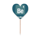 thumbnail image 1 of Ser BERILIO Elemento químico Chem Etiqueta del corazón de la bandera del palillo de dientes, 1 of 3
