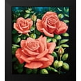 thumbnail image 2 of Motz, Peter 20x23 Black Modern Framed Museum Art Print Titled - Roses, 2 of 5