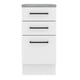 thumbnail image 2 of Mueble Inferior de cocina MADESA Agata 40 cm 3 cajones, 2 of 10