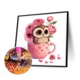 thumbnail image 2 of Diamond Painting 5D DIY Full Round Drill Flower Owl Kit Decoración del hogar (B6178) Hugtrwg Para estrenar, 2 of 9