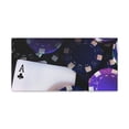 thumbnail image 3 of Ace of Clubs With Poker Chips Playing Card Canvas Wall Art for Home Decor Ready-to-Hang, 3 of 18
