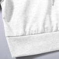 thumbnail image 5 of CILENON Plus Size Sweat Suits for Women Women's Sports Hoodie Long Sleeve Hoodie Pullover Sweatshirt Two Piece Set Terry Cloth Sets for Women Clothing Plus Size Workout Sets (White,XL), 5 of 5