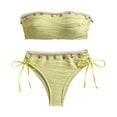 thumbnail image 5 of WILLBEST Trajes de Baño Conjunto de Bikini Para Mujer Traje de Baño de Dos Piezas Tankini de Playa Con Ribete de Encaje y Traje de Baño de Verano, 5 of 5
