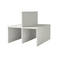 thumbnail image 5 of (2 pack) Better Homes & Gardens Quad Shelf Insert for Cube Organizers, White Texture, 5 of 10