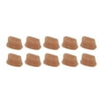 thumbnail image 4 of Bloque de goma silencioso para flauta, 10 piezas de ladrillo de goma para flauta, bloque de goma para flauta, bloque de goma para orificio de flauta, uso conveniente, 4 of 12