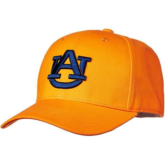 Auburn Brand New Classic Style Fitted Baseball Cap Medium Hat, Official Tigers Logo/Colors, Embroidered Logo