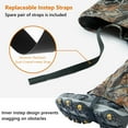 thumbnail image 3 of BASSDASH Camo Waterproof Hunting Leg Gaiters with Replaceable Insteps Lightweight Breathable Boot Gaiter for Hiking Trekking Fishing, 3 of 7