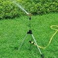 thumbnail image 4 of JIhuhea 360 Degree Rotating Tripod Sprinkler on Telescoping Tripod Stand, Automatic Irrigation System for Large Area Yard Garden Lawn Watering Coverage,B, 4 of 4