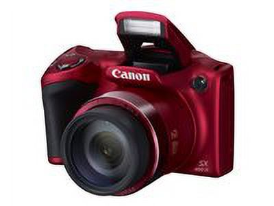 Canon PowerShot SX400 IS - Digital camera - High Definition - compact - 16.0 MP - 30 x optical zoom - red - image 3 of 72