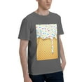 thumbnail image 2 of Bingfone White Ice Cream Men'S Loose Fit Short-Sleeve Pocket T-Shirt, 2 of 7
