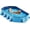 Blue, variant on Foldable Dog Pool with Sturdy Square Design, Durable 82" Lx46 Wx12 D Extra Large Portable Pet Bathtub with Reinforced Sidewalls for Stability, Ideal for Indoor & Outdoor Use (Blue&Gray)