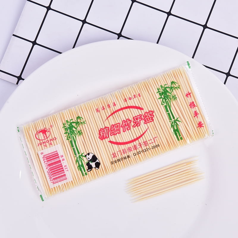 Bamboo Toothpick Disposable Natural Toothpicks Family Restaurant Accessories