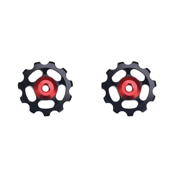 Desviador trasero de bicicleta de montaña Sonducket 11T Aleación de aluminio Negro 2piezas