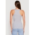 thumbnail image 4 of Womens Ribbed Knit Racerback Tank Top, 4 of 4