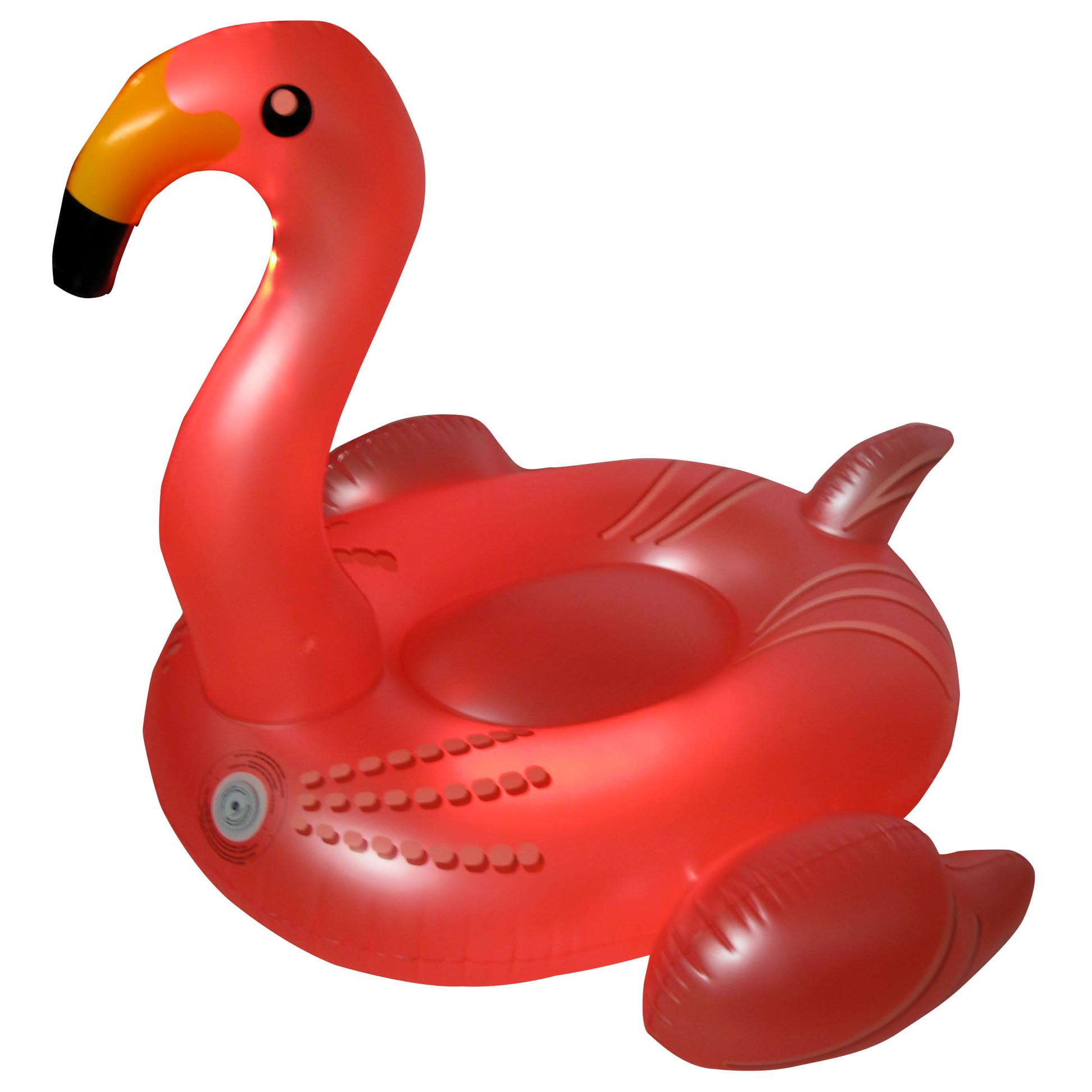 Swimline 75"L Giant Swan Inflatable Animal Bird Ride On Swimming Pool Float 