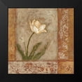 thumbnail image 2 of Bagnato, Judi 12x12 Black Modern Framed Museum Art Print Titled - Morning Floral 1, 2 of 5