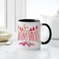 thumbnail image 4 of CafePress - Be Adventurous Red Mug - 11 oz Ceramic Mug - Novelty Coffee Tea Cup, 4 of 4