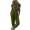 Army Green jumpsuits women dressy, variant on Summer Saving Wycnly Jumpsuits for Women Dressy Elastic Waist Sexy Hollowed Long Jumpsuits Overalls with Pocket Summer Crewneck Short Sleeve Plain Maxi Trendy Rompers Wine xl