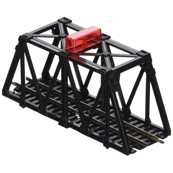 Bachmann 46904 N Steel Through-Truss Bridge w/ Blinking Red Light