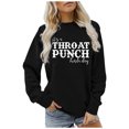 thumbnail image 1 of Pntutb moda mujer manga larga cuello sesgado Navidad impresión blusa otoño causal pulóver tops Pntutb Pntutb-5119, 1 of 3