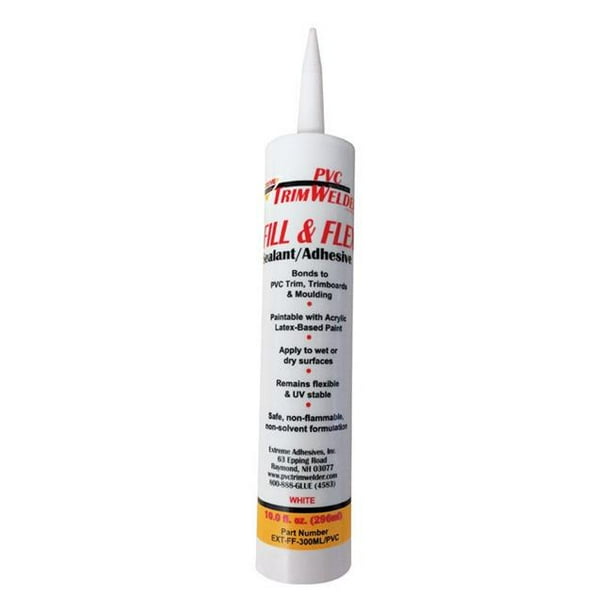 Royal Adhesives 4827002 Trim Welder PVC Adhesive, White 10 oz Case