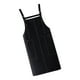 thumbnail image 2 of Delantal de chef, delantal para cocinar y hornear, delantal de cocina impermeable, mono, delantal con pechera para negro, 2 of 9