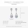 thumbnail image 3 of Vireellx Diamond Earrings for Women Water Drop Temperament Earrings Jewelry for Her Birthday Christmas Gifts, 3 of 14