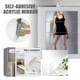 thumbnail image 5 of Adhesivos de pared acrílicos autoadhesivos con efecto espejo | Juego de 12 piezas para decoración del hogar | Azulejos de espejo irrompibles para sala de estar, dormitorio y baño, 5 of 9
