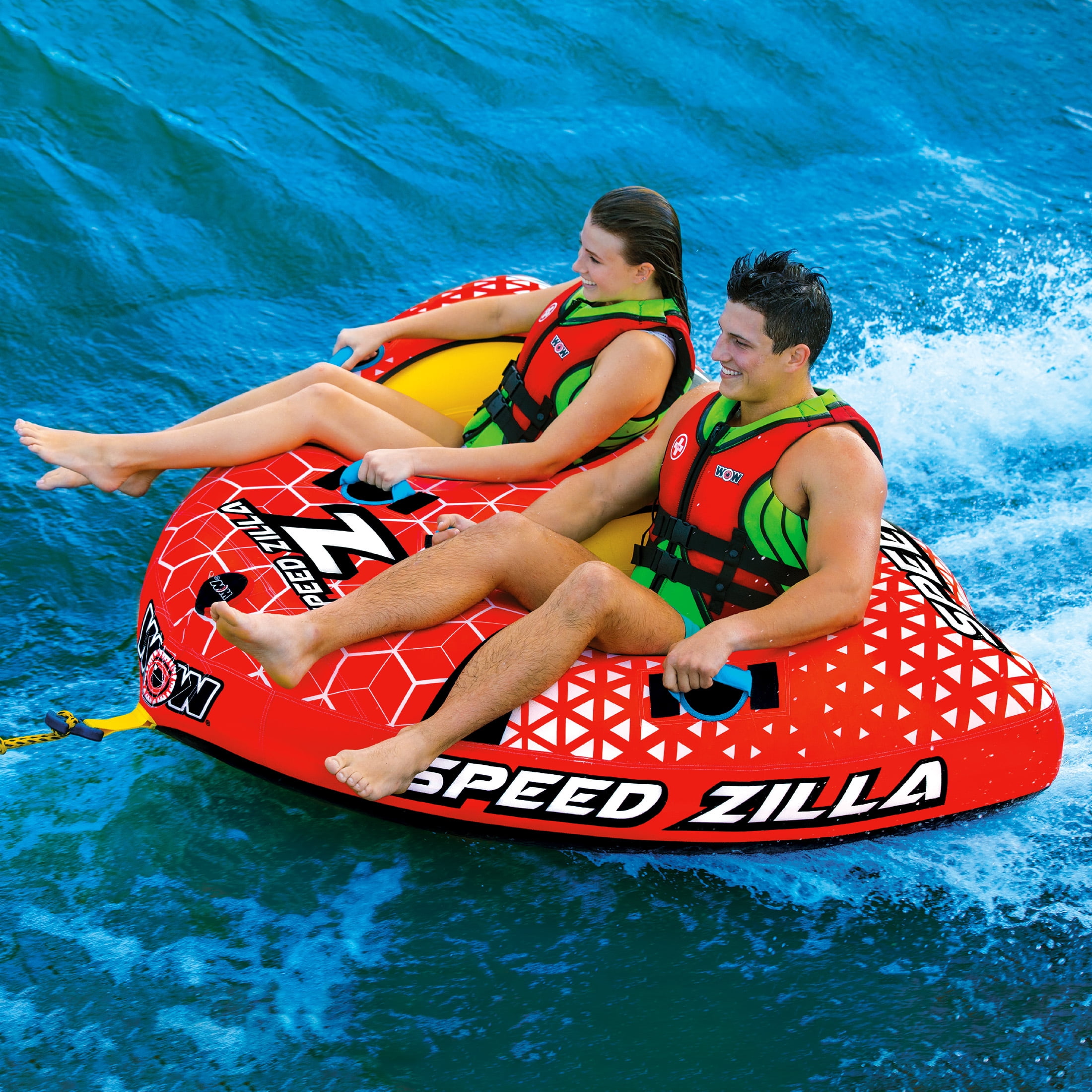 WOW Sports Speedzilla, 2 Person Towable for Boating - Walmart.com
