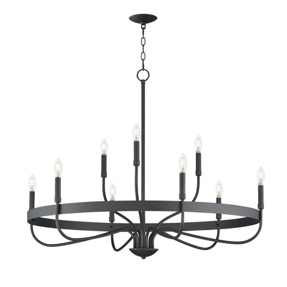 Maxim Lighting - Frankie - 9 Light Chandelier-32 Inches Tall and 39.75 Inches